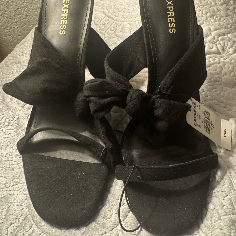 Express Women's Black Sandals